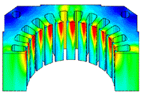 Distributions of hysteresis loss